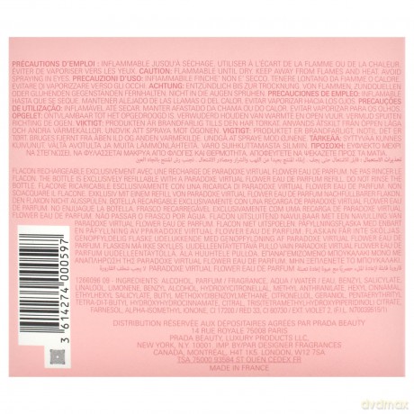 Prada Paradoxe Virtual Flower - woda perfumowana (plnitelná) - Volume: 90 ml dla kobiety