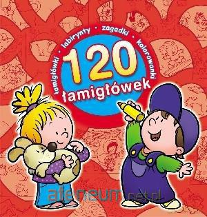 120 łamigłówek czerwona [KSIĄŻKA]