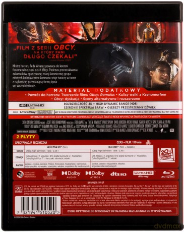 Obcy: Romulus [Blu-Ray 4K]+[Blu-Ray]