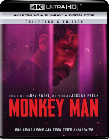 Monkey Man [Blu-Ray 4K]+[Blu-Ray]