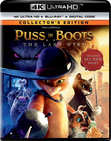Puss in Boots: The Last Wish (Kot w butach: Ostatnie życzenie) [Blu-Ray 4K]+[Blu-Ray]