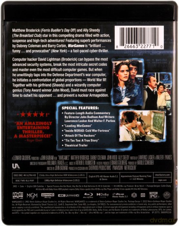 WarGames (Gry wojenne) [Blu-Ray 4K]+[Blu-Ray]