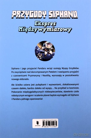 Przygody Siphano. Ekspres Międzywymiarowy - Leonard Bertos [KSIĄŻKA]