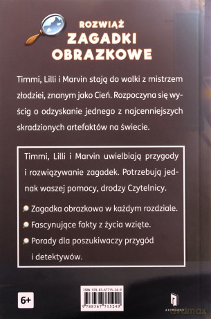 Timmi Tobbson Młodzi poszukiwacze Cień i złota komnata - J. I. Wagner [KSIĄŻKA]