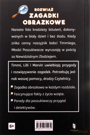 Timmi Tobbson Młodzi poszukiwacze Zaginiony naszyjnik - J. I. Wagner [KSIĄŻKA]