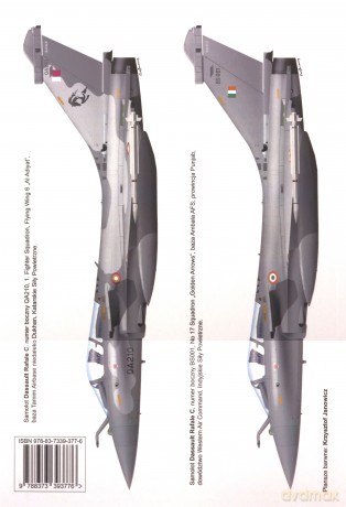 Wielozadaniowy samolt myśliwski Dassault Aviation Rafale - Jerzy Gruszczyński, Michał Fiszer [KSIĄŻKA]