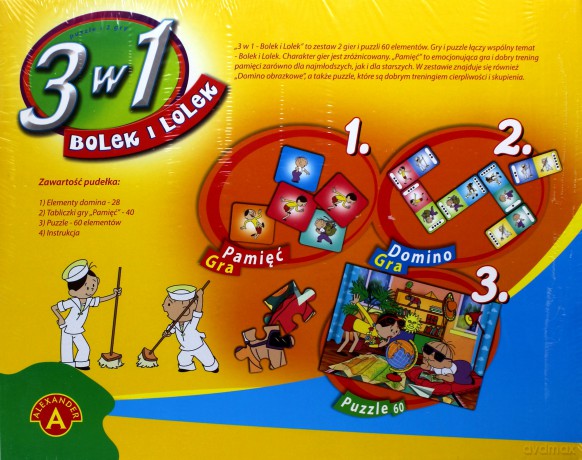 3 w 1 Bolek i Lolek [KSIĄŻKA]