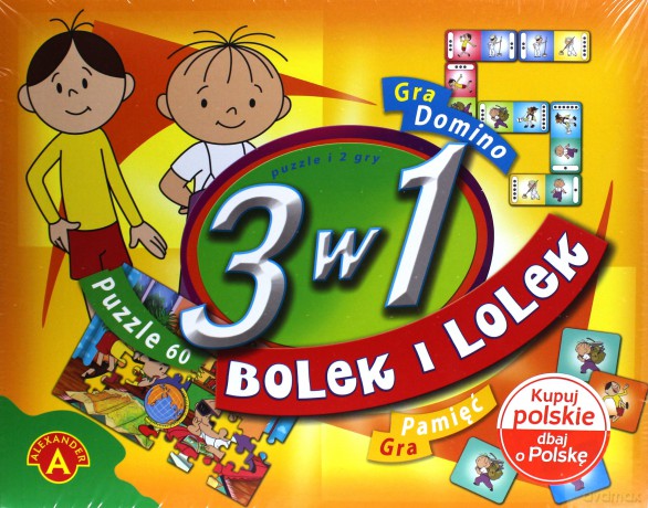 3 w 1 Bolek i Lolek [KSIĄŻKA]