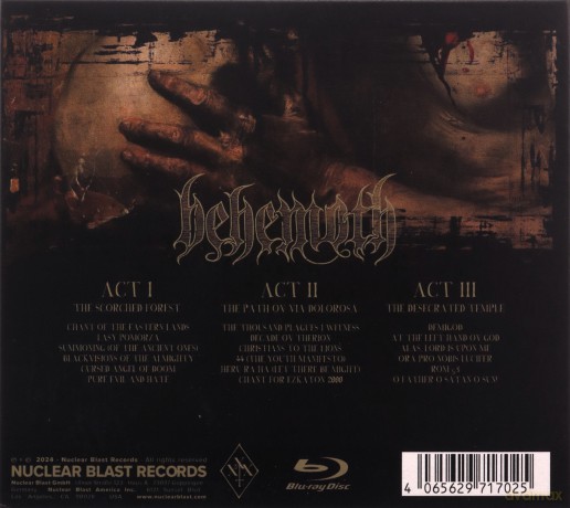 Behemoth: XXX Years Ov Blasphemy [Blu-Ray]+[3CD]