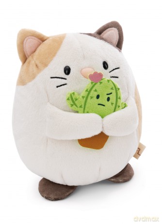 NICI mymochi przytulanka Kot Angy z kaktusem 16cm