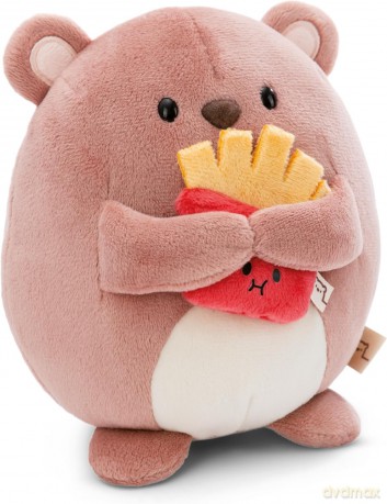 NICI mymochi przytulanka Miś Nomo z frytkami 16cm