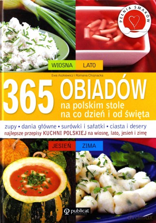 365 obiadów na polskim stole +mój zeszyt przepisów [KSIĄŻKA]