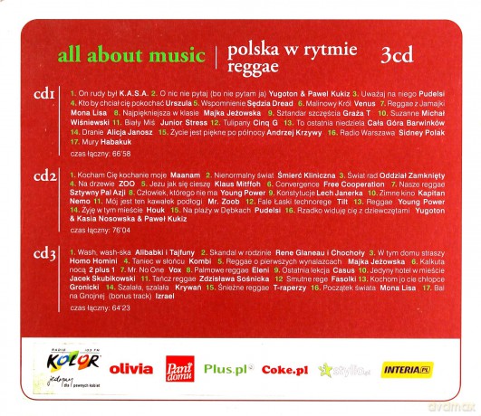 Różni Wykonawcy: All About Music Polska W Rytmie Reggae [3CD]