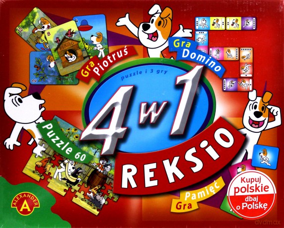 4 w 1 Reksio [KSIĄŻKA]