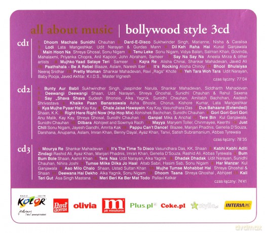 All About Music Bollywood Style [3CD]