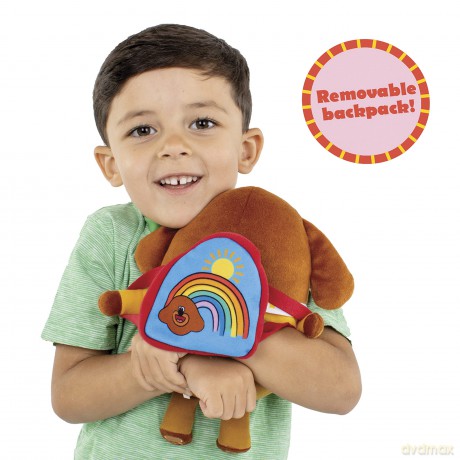 AB Gee abgee 539 2147 Hey Best Friend Duggee Soft Toy, red, 10 x 13 x 23 Centimeters