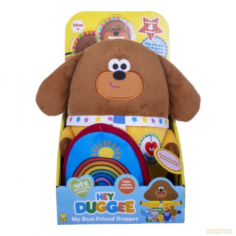 AB Gee abgee 539 2147 Hey Best Friend Duggee Soft Toy, red, 10 x 13 x 23 Centimeters
