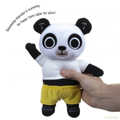 AB Gee abgee 539 3588 EA Talking Pando Soft Toy, red