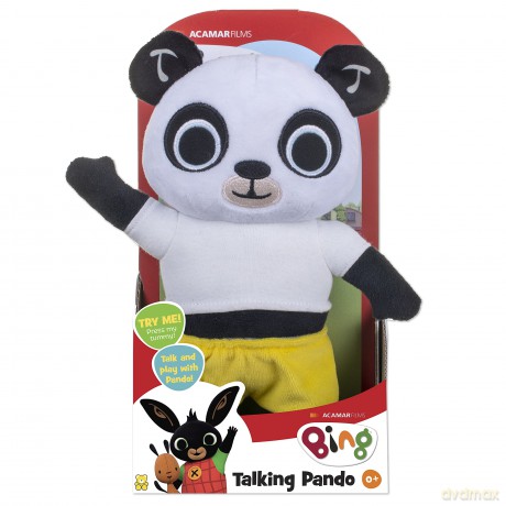 AB Gee abgee 539 3588 EA Talking Pando Soft Toy, red