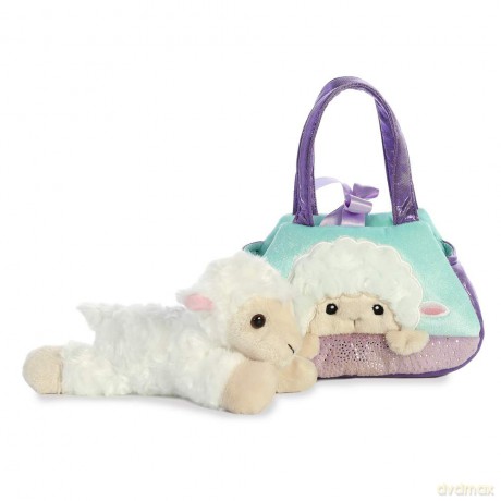 AURORA Fancy Pal Lamb Peek-a-Boo 8In 61012 White