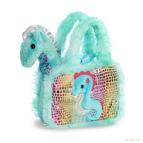 AURORA Fancy Pal Sea Horse 8In 32825 Turquoise