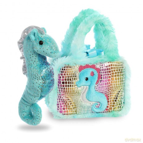 AURORA Fancy Pal Sea Horse 8In 32825 Turquoise