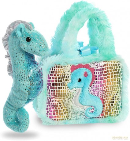 AURORA Fancy Pal Sea Horse 8In 32825 Turquoise