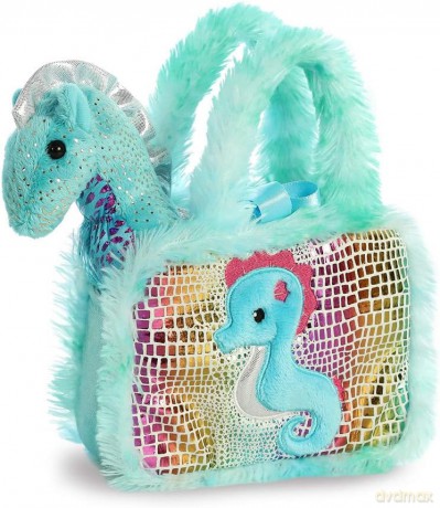 AURORA Fancy Pal Sea Horse 8In 32825 Turquoise