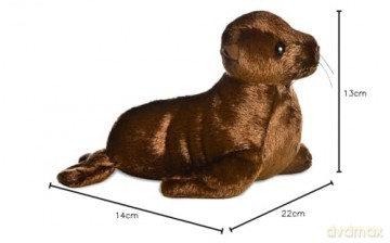 AURORA Mini Flopsies Sea Lion 8In 31244 Brown