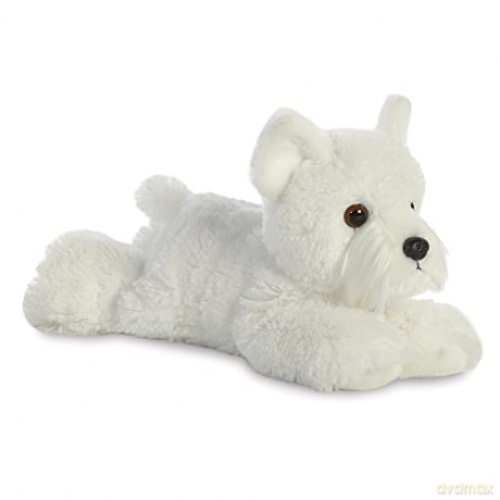 AURORA Mini Flopsies Westie Dog 8In 31768 White