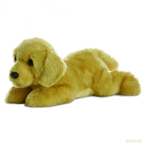 AURORA, 31117, Flopsies Golden Labrador, 12In, Soft Toy, Brown