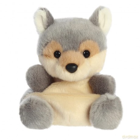 AURORA, 33774 Palm Pals Lucian Wolf Soft Toy, Multi-Coloured, 5In