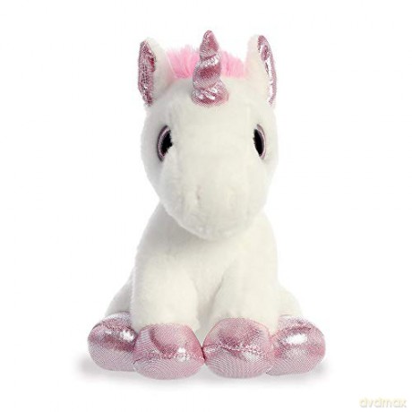 AURORA, 60867, Sparkle Tales, Lolly Unicorn, 7In, Soft Toy, White, 7-Inch