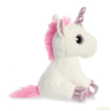 AURORA, 60867, Sparkle Tales, Lolly Unicorn, 7In, Soft Toy, White, 7-Inch