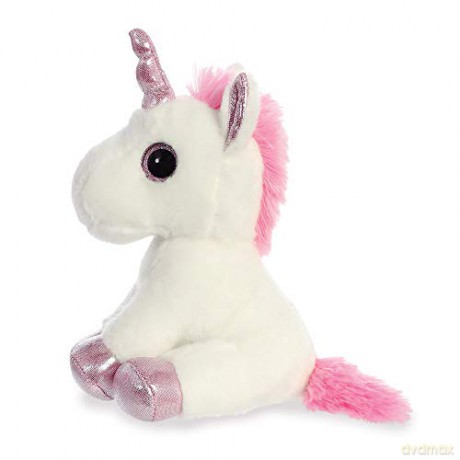 AURORA, 60867, Sparkle Tales, Lolly Unicorn, 7In, Soft Toy, White, 7-Inch