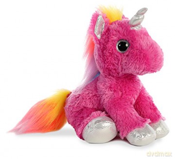 AURORA, 60954, Sparkle Tales, Cosmic Unicorn, 12In, Soft Toy, Pink, 12-Inch