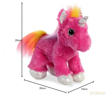 AURORA, 60954, Sparkle Tales, Cosmic Unicorn, 12In, Soft Toy, Pink, 12-Inch