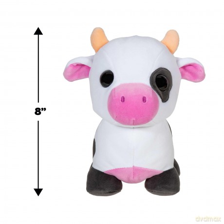 Adopt Me! 8-Inch Collector Plush - Cow - Soft and Cuddly - Directly from the #1 Game, Toys for Kids