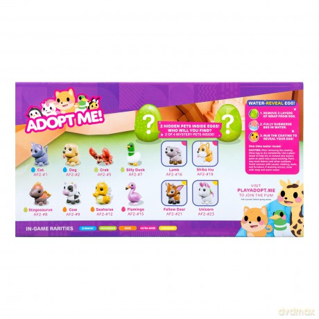 Adopt Me! Pets 10 Figure Multipack Mystery Pets Series 1-10 Styles - Top Online Game - Fun Collectible Toys for Kids Featuring Your favourite Pets, Ages 6+