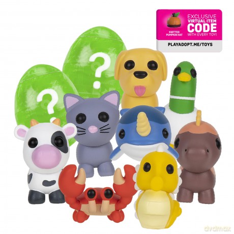 Adopt Me! Pets 10 Figure Multipack Mystery Pets Series 1-10 Styles - Top Online Game - Fun Collectible Toys for Kids Featuring Your favourite Pets, Ages 6+