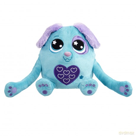 Animagic: Heart Warmers - Dog (Large) | Colour Changing Cuddly Companion with Reusable Heat Pack for Extra Comfort | For Kids Aged 4+