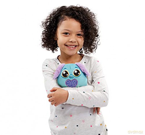 Animagic: Heart Warmers - Dog (Small) | Colour Changing Cuddly Companion with Reusable Heat Pack for Extra Comfort | For Kids Aged 4+