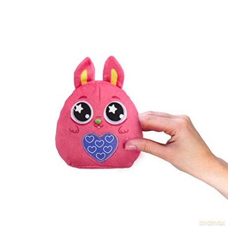 Animagic: Heart Warmers - Rabbit (Small) | Colour Changing Cuddly Companion with Reusable Heat Pack for Extra Comfort | For Kids Aged 4+