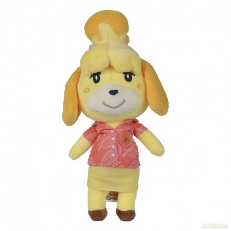 Animal Crossing 109231002 Animal,Simba Isabelle 25CM Soft Toy, Multi, 25 cm