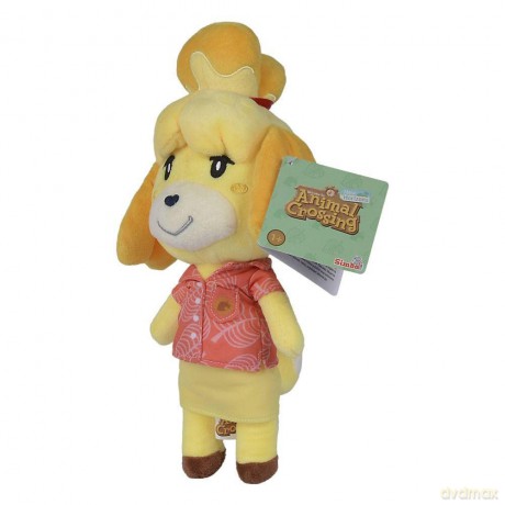 Animal Crossing 109231002 Animal,Simba Isabelle 25CM Soft Toy, Multi, 25 cm