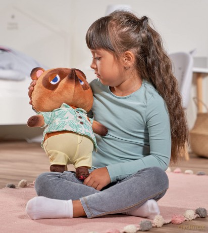 Animal Crossing 109231005 simba Tom Nook XL 40CM Soft Toy, Multi