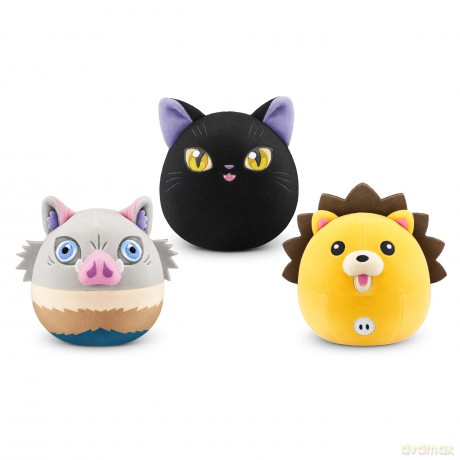 Anime Pop ZURU, Hashibira Inosuke (Demon Slayer), Surprise Single Capsule Plush Toy, 11.5 centimetres, Demon Slayer and Bleach, (Hashibira Inosuke, Demon Slayer)