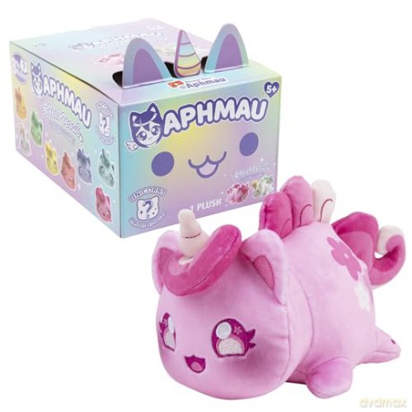 Aphmau 6025U9 6 Mystery Plush Collection YouTube Gaming Channel, Blind Box, 1 of 8 Possible Unicorn MeeMeows, Official Merch, Styles May Vary