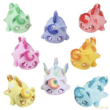 Aphmau 6025U9 6 Mystery Plush Collection YouTube Gaming Channel, Blind Box, 1 of 8 Possible Unicorn MeeMeows, Official Merch, Styles May Vary