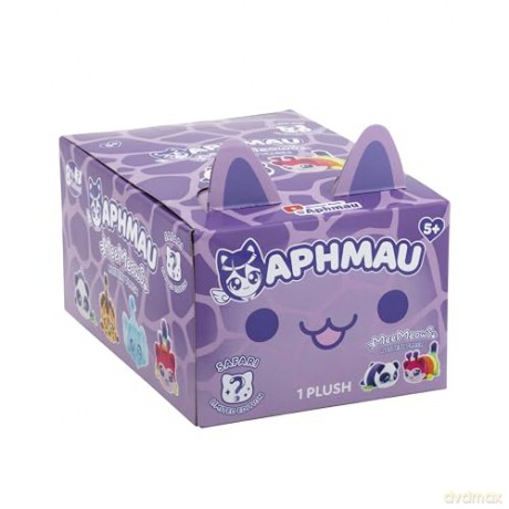 Aphmau 65555 6 Mystery Plush - Series YouTube Gaming Channel, Blind Box, 1 of 8 Possible Safari MeeMeows, Official Merch, Multicolour